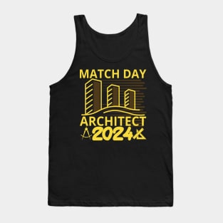 Match Day Architect 2024: Show Your Architectural Pride Tank Top